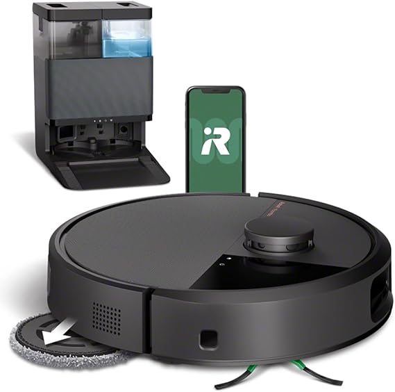 Aspirateur combiné iRobot Roomba Plus 505 + station de lavage automatique