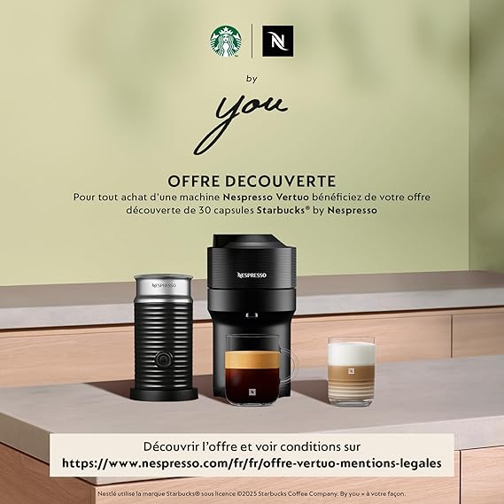 Machine à café Nespresso Krups Vertuo Pop+ Argent YY5359FD