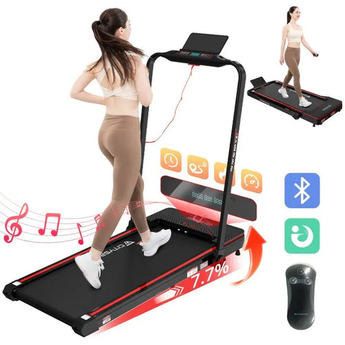 CITYSPORTS WP9 Tapis de Course Electrique. Tapis de course pliable.1400W, Vitesse 1.0- 12.0km/h,