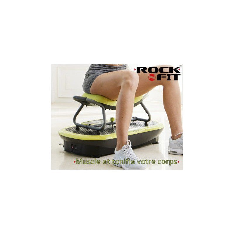 WONDER CORE |ROCK N FIT| La plateforme vibrante avec siège intégré