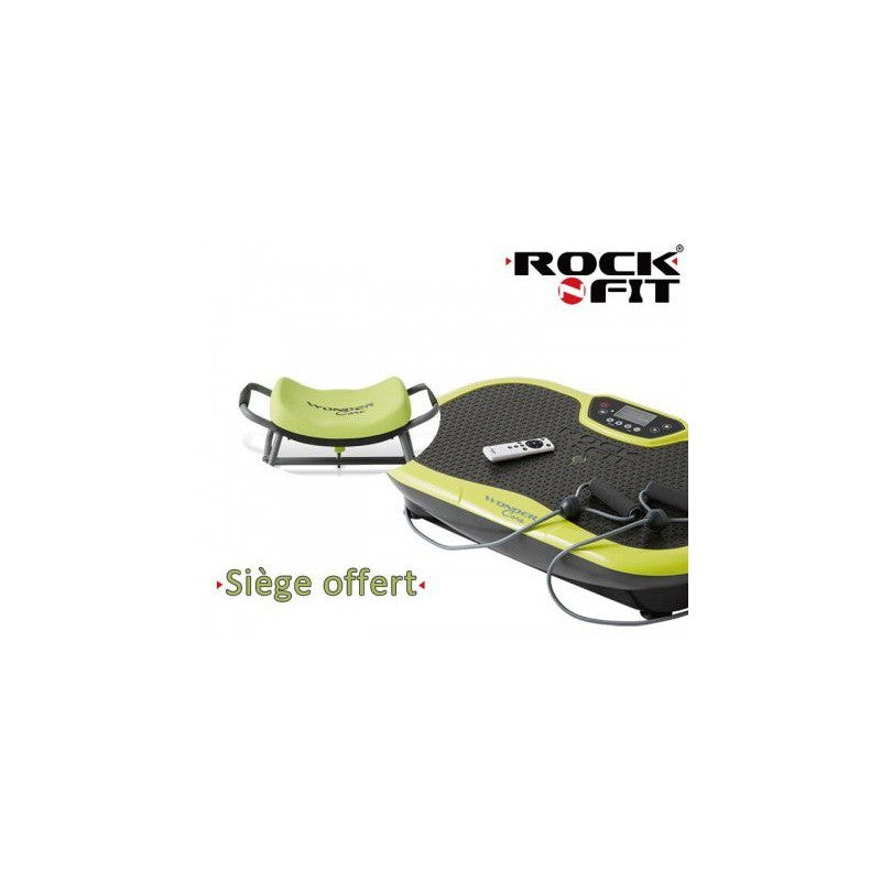WONDER CORE |ROCK N FIT| La plateforme vibrante avec siège intégré